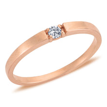 Load image into Gallery viewer, Diamond Solitaire Ring