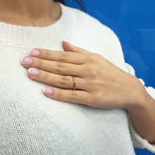 Load image into Gallery viewer, Diamond Solitaire Ring
