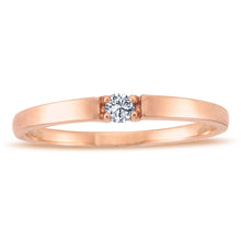 Load image into Gallery viewer, Diamond Solitaire Ring
