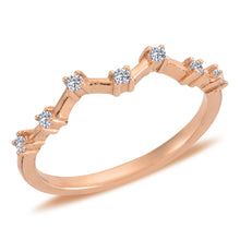 Load image into Gallery viewer, Zig Zag Diamond Ring