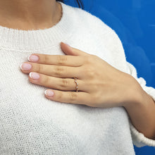 Load image into Gallery viewer, Zig Zag Diamond Ring