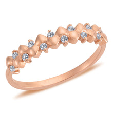 Load image into Gallery viewer, Two Row Diamond Ring