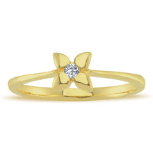 Load image into Gallery viewer, Clover Diamond Ring