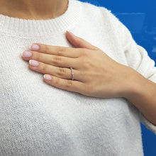 Load image into Gallery viewer, Triple Heart Diamond Ring