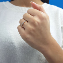 Load image into Gallery viewer, Triple Heart Diamond Ring