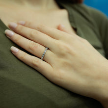 Load image into Gallery viewer, Half Eternity Engagement Ring
