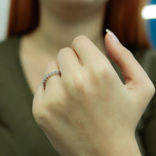 Load image into Gallery viewer, Half Eternity Engagement Ring