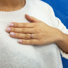 Load image into Gallery viewer, Morganite Diamond Ring