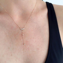 Load image into Gallery viewer, Diamond Drop Chain Necklace
