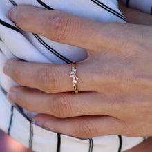 Load image into Gallery viewer, 14K Solid Gold Diamond Ring