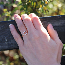 Load image into Gallery viewer, 14K Solid Gold Diamond Ring