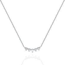 Load image into Gallery viewer, Baguette Diamond Necklace