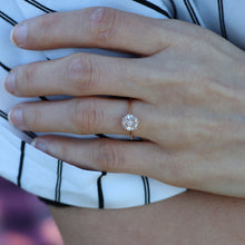 Load image into Gallery viewer, Baguette & Round Diamond Ring