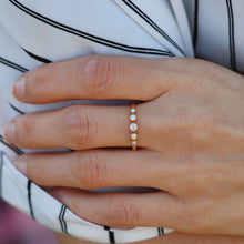 Load image into Gallery viewer, Bezel Set Multi Diamond Ring