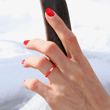 Load image into Gallery viewer, Colored Enamel Ring
