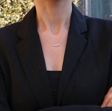 Load image into Gallery viewer, Diamond Bar Necklace