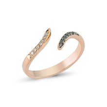 Load image into Gallery viewer, Diamond Snake Ring