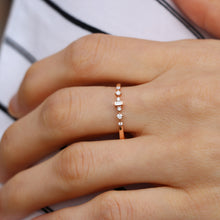 Load image into Gallery viewer, Diamond Stacking Ring