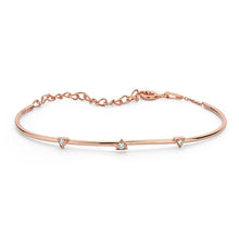 Load image into Gallery viewer, Diamond Trio Bangle