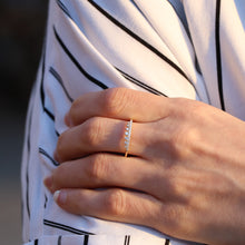 Load image into Gallery viewer, Double Row Diamond Ring
