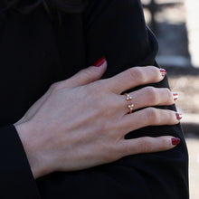 Load image into Gallery viewer, Double Trio Diamond Ring