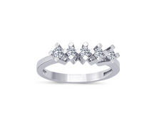 Load image into Gallery viewer, Five Stone Engagement Ring