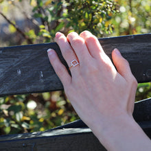 Load image into Gallery viewer, Geometric Inspired Diamond Ring