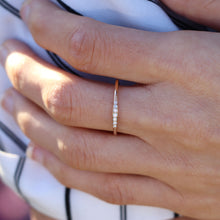 Load image into Gallery viewer, Graduated Diamond Ring