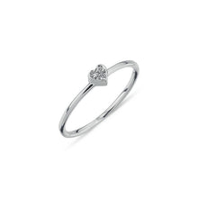 Load image into Gallery viewer, Heart Shaped Diamond Ring
