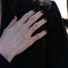 Load image into Gallery viewer, Minimalist Diamond Love Ring