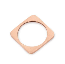 Load image into Gallery viewer, Open Square Diamond Ring