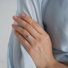 Load image into Gallery viewer, Pave Halo Diamond Engagement Ring