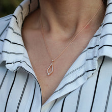 Load image into Gallery viewer, Multi Stone Diamond Pendant Necklace
