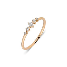 Load image into Gallery viewer, Princess Cut Natural Diamond Ring