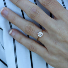 Load image into Gallery viewer, 14K Rose Gold Promise Ring