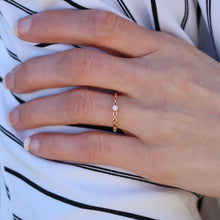 Load image into Gallery viewer, 14K Gold Promise Ring