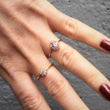 Load image into Gallery viewer, Colored Gemstone Diamond Ring