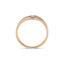 Load image into Gallery viewer, Rose Cut Diamond Engagement Ring