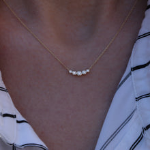Load image into Gallery viewer, Round Cut Diamond Necklace