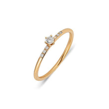 Load image into Gallery viewer, Six Prong Set Diamond Ring