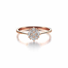 Load image into Gallery viewer, Snowflake Diamond Ring
