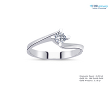 Load image into Gallery viewer, Solitaire Dimond Engagement Ring