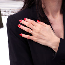 Load image into Gallery viewer, Three Stone Diamond Ring