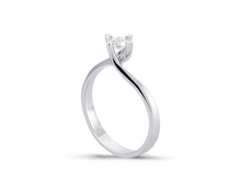 Load image into Gallery viewer, Twisted Pring Engagement Ring