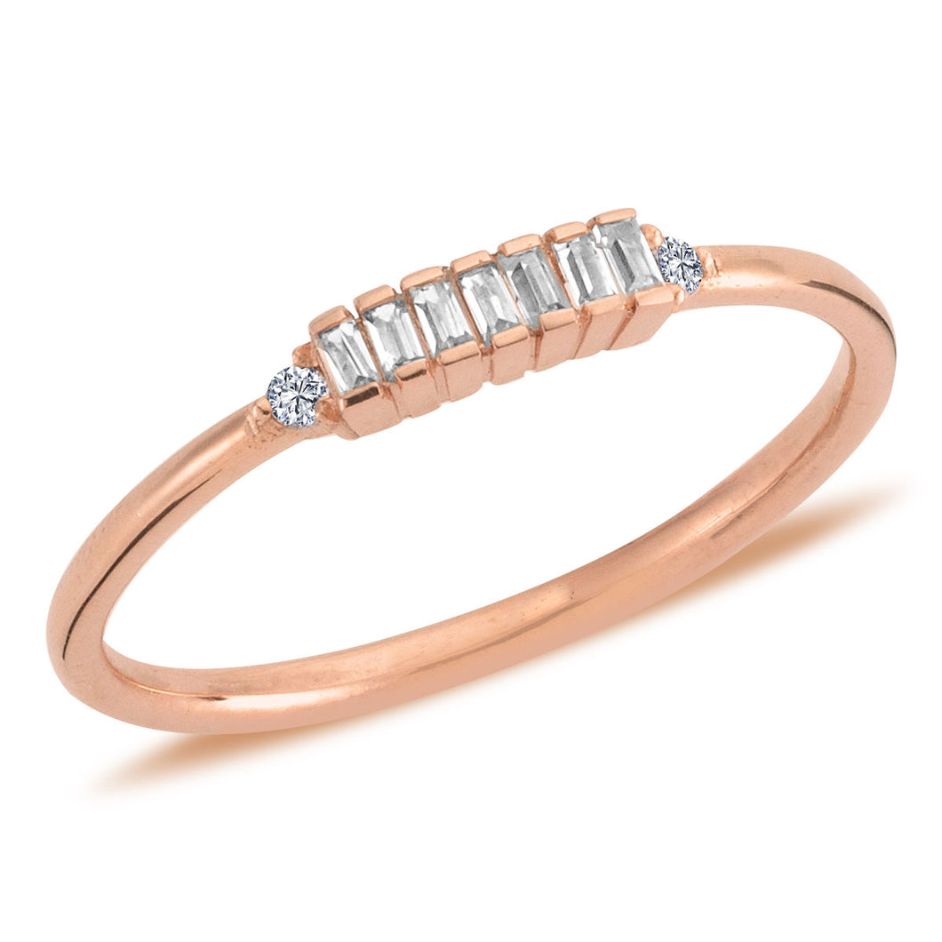 Multi Baguette Diamond Ring