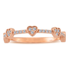 Load image into Gallery viewer, Diamond Heart Ring
