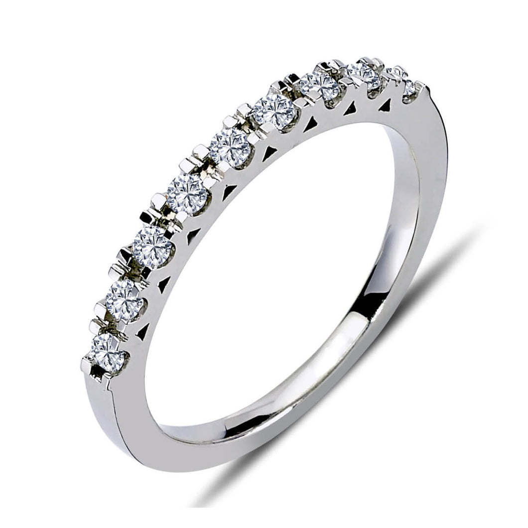 Half Eternity Engagement Ring