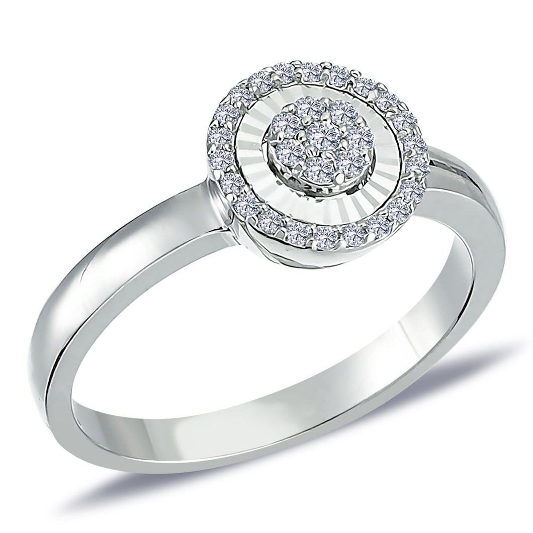 Round Shape Diamond Engagement Ring