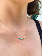 Load image into Gallery viewer, Baguette &amp; Trapeze Diamond Necklace
