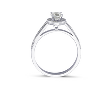 Load image into Gallery viewer, Floating Halo Engagement Ring
